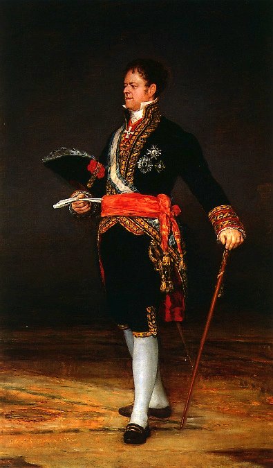 Portrait of the Duke of San Carlos by Francisco de Goya